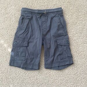 First Wave Little Boys Gray Elastic Waist Shorts Size 4/5